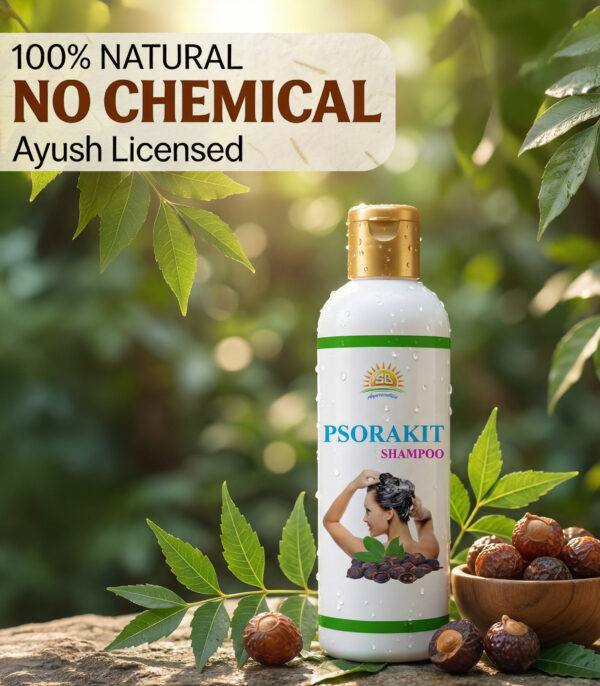 Psorakit Ayurvedic Psoriasis Shampoo