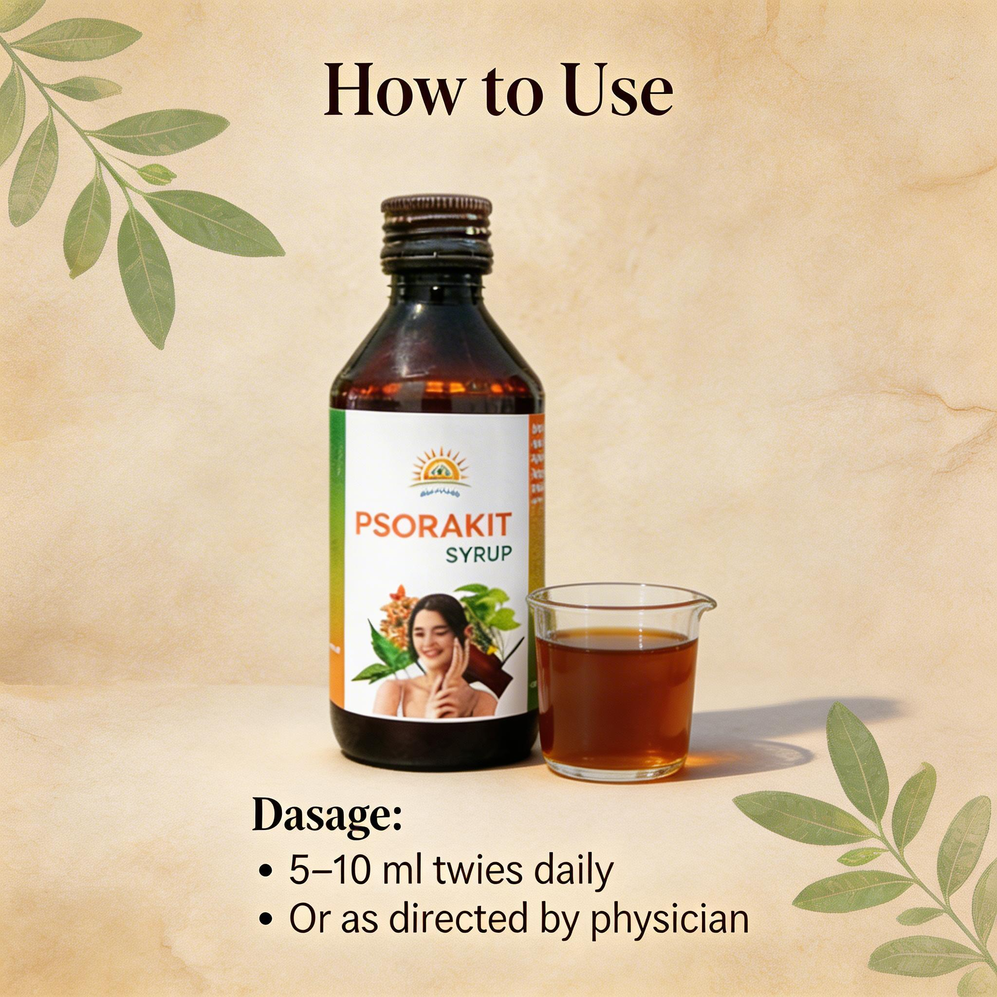 Psorakit Ayurvedic Syrup - Image 5