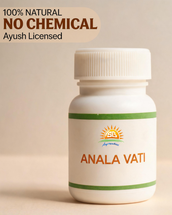 05 Anala Vati Ayurvedic Digestive Tablet