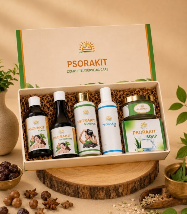 Psorakit Complete Ayurvedic Care Kit